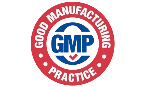 GMP certified production ensuring consistent quality and safety