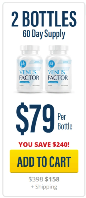 Buy Venus Factor 2 bottles 60-day supply special offer